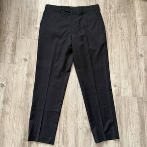 Todd Snyder New York Sutton Fit Men's Dress Pants 33x32 Black Flat Front